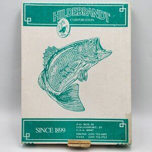 Hildebrandt Colorado Spinner Vintage Collectible Fishing Box Lid Decor